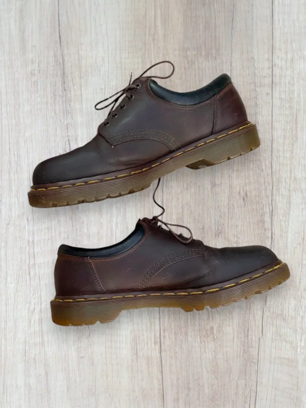 Dr. Martens 8053 Made in England Brown Leather Oxford Shoes Men's US 8 Gibson